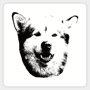 Alaskan Malamute gift for Mally Owners Sticker